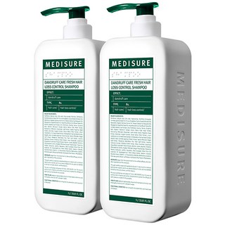 Medicare 頭皮屑護理新鮮脫髮洗髮水, 1L, 2瓶