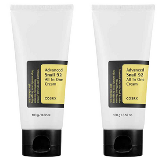 코스알엑스 어드벤스드 스네일 92 올인원 튜브형 크림, 100g, 2개