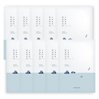 라운드랩 1025 독도 수분 워터겔 마스크 30ml, 1개입, 10개