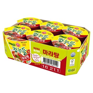 OTTOGI 不倒翁 杯裝冬粉 麻辣燙風味, 6入