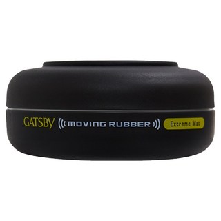 GATSBy MOVING RUBBER 極限霧感髮蠟, 80g, 1個