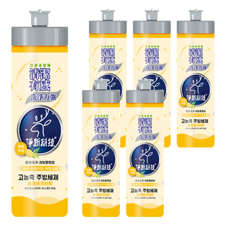淨新科技 高濃縮洗碗精 檸檬茶樹, 6瓶, 240ml