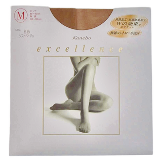 Kanebo 佳麗寶 excellence 抗菌防臭絲襪, M, 柔和米色