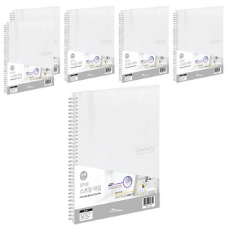 ECO Chungwoon 線圈資料夾 A4 50頁 透明, 6本