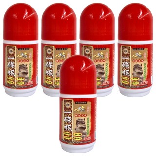 上辰堂 金門一條根萄葡糖胺精油滾珠 60g, 5瓶, 1組