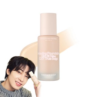 THE FACE SHOP 菲詩小舖 Slim Fit New貼妝持久粉底液 35ml, C201, 1瓶
