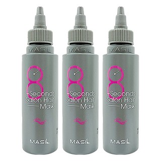 MASIL 8秒沙龍超級溫和護髮膜, 100ml, 3瓶