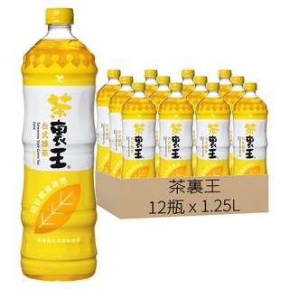茶裏王 台式綠茶, 1.25L, 12瓶
