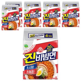 오뚜기 진비빔면, 24개