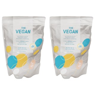 THE VEGAN 樂維根 骨力高鈣植物性優蛋白 燕麥奶, 1kg, 2包