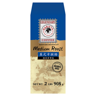 BARISTA COFFEE 西雅圖 Legendary美式中烘焙綜合咖啡豆 908g, 咖啡豆(無研磨), 1包