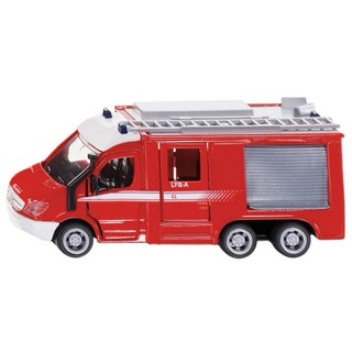 Siku 賓士消防車 2113 Mercedes-Benz Sprinter 6x6 Feuerwehr 1:50, 1個