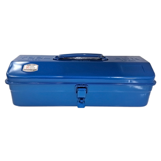 TOYO STEEL 東洋鋼鐵 Y350 日本山型提把式鋼製單層收納工具箱 淨重1.3Kg, 360 x 160 x 120mm, 1個