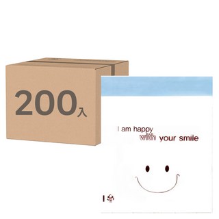 B Home Baking 自黏式OPP微笑包裝袋, 200入, 1組