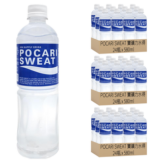 POCARI SWEAT 寶礦力水得, 580ml, 72瓶