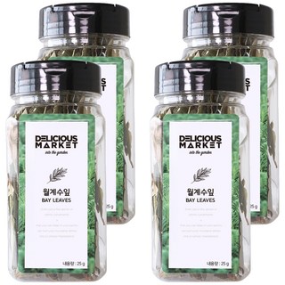 美味的市場月桂葉, 25g, 4個