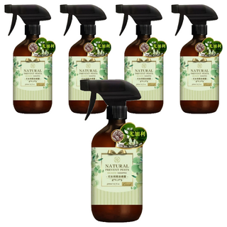 QUNDO 康朵 尤加利精油噴霧, 天然防蟲, 500ml, 5瓶