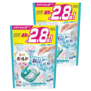 Bold 4in1 持香4D洗衣膠囊補充裝 清新花香, 31顆, 2袋