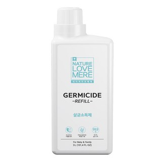 네이쳐러브메레 살균소독제 리필용, 3L, 1개