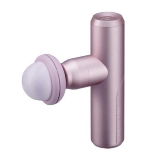 LOUrdes 口袋型筋膜按摩槍 附肩背伸縮桿 櫻花粉 - 輕巧便攜 多用途按摩頭, MINI220