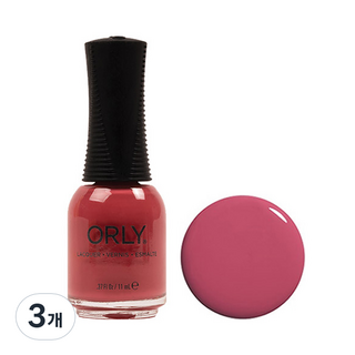 ORLY 指甲油, 20021 PINK CHOCOLATE, 11ml, 3個