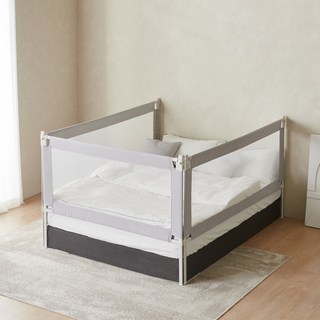 BETTER SLEEP BBZ 組合式可升降床邊護欄組, 灰色