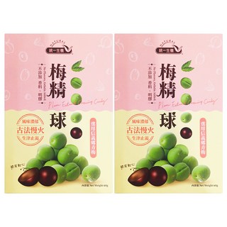 統一生機 梅精球, 60g, 2盒