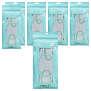 CHACER 佳和口罩 成人4D立體醫用口罩, 青燕冷灰, 10片, 6包