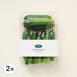 프리미엄 미니오이, 50g, 10개입, 2개