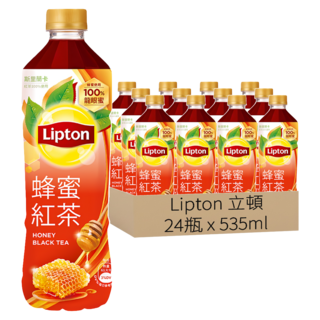 Lipton 立頓 蜂蜜紅茶, 535ml, 24瓶