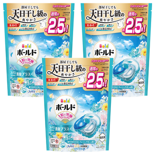 Bold 新四合一4D洗衣膠囊 清新花香, 28顆, 3袋