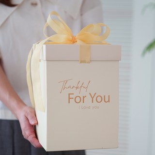 BeautifulDecoSense 人造花 Surprise For You 鈔票禮盒, 檸檬