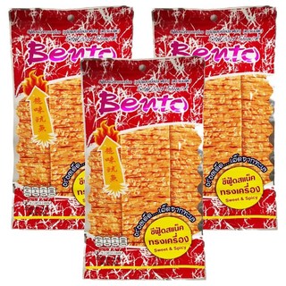 Bento 泰式碳烤香辣香魷片, 22g, 3包