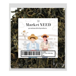 Market Need 乾辣椒葉, 1個, 500g