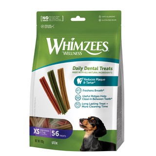 웰니스윔지스 밸류 백 XS 덴탈껌, 스틱, 420g, 1개