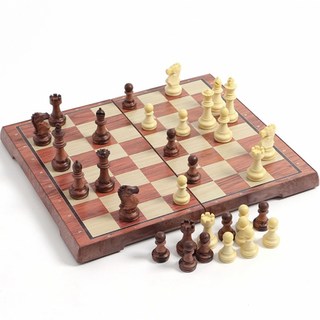 Tree 磁性摺疊象棋 36*31cm, Brown Beige