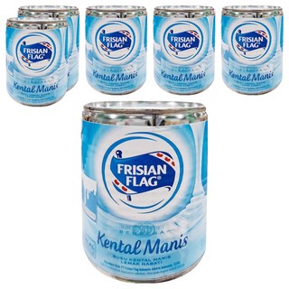 FRISIAN FLAG 原味煉乳, 370g, 6罐