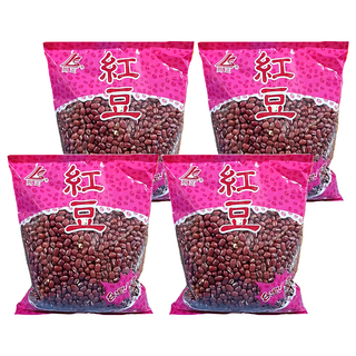 同正 台灣產 紅豆，含有豐富膳食纖維, 600g, 4包