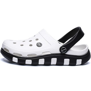 Elsso 情侶款後跟帶柔軟果凍洞洞鞋