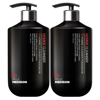 PAUL MEDISON Homme男性清涼私密清潔露 費洛蒙香, 510ml, 2入
