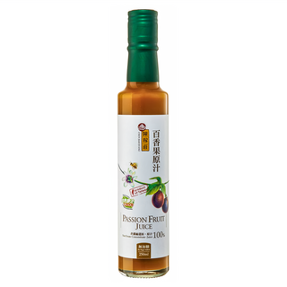 陳稼莊 百香果原汁 無加糖, 250ml, 1瓶
