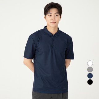 CARET 男士涼感機能性網眼Polo衫