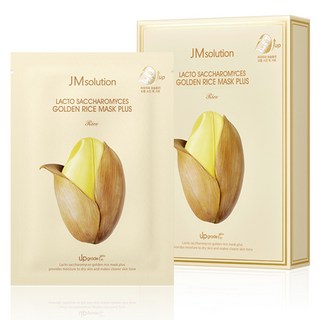 JMsolution 白米酵母緊緻面膜, 10片, 300ml, 1盒