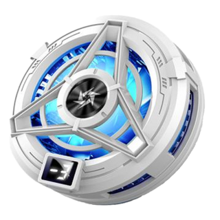 降熱神器冰封磁吸式手機散熱器 贈夾子 手機降溫神器 快速散熱 靜音運行, 白色, 1個