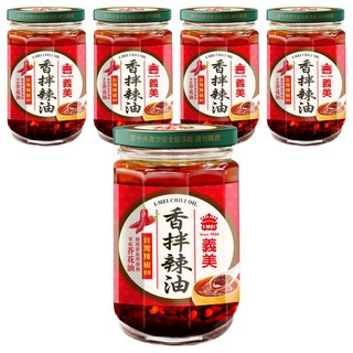 義美 香拌辣油, 230g, 5罐