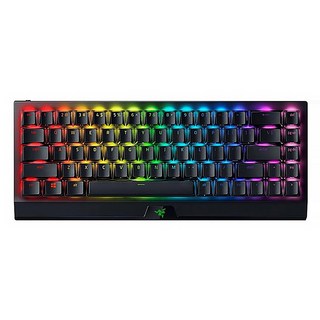 RAZER 雷蛇 黑寡婦V3 mini幻影布丁 無線機械式RGB鍵盤, 黃軸