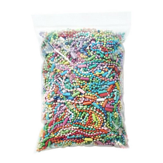 2gramplus 彩色珠鍊 11色隨機出貨 200入, 11 隨機出貨, 200個