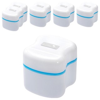 Fullicon 護立康 假牙清潔盒 收納盒 (附清潔刷), 6個