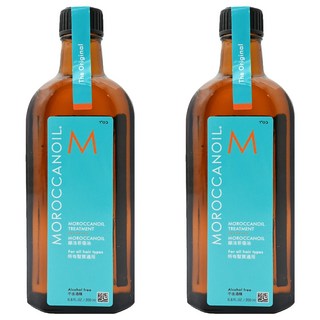 MOROCCANOIL 摩洛哥優油 護髮油 適用於各種髮質, 200ml, 2瓶