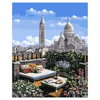 ArtLife 藝術生活 數字油畫DIY DT171, 慵懶的午後時光, 1組